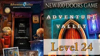 100 DOORS ADVENTURE PUZZLE - LEVEL 24 | ADVENTURE VALLEY - ENIGMA 100 PORTAS - LEVEL 24