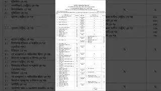 HSC exam routine published 2024 || এইচএসসি পরীক্ষার রুটিন ২০২৪ || HSC || এইচএসসি #hsc