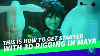 3D Character Rigging Tutorial | This is how to get started with 3D Rigging in Maya (Easily)
