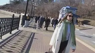 Хабаровск, суббота, набережная АМУРА, 01.04.23г