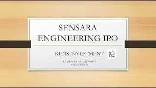 SENSARA ENGINEERING IPO