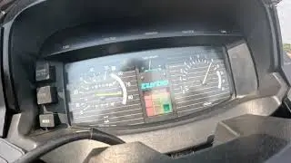 Yamaha XJ650 Turbo Acceleration