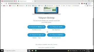 How to download Telegram on Windows 10? (64-bit)