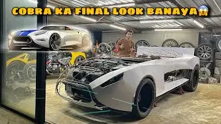 Cobra ka foam sheet se final look banaya🔥