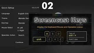 02 Extending Blender Functionality -  screencast keys