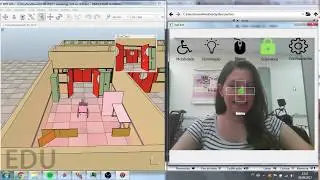 Controlling a smart home with facial expressions