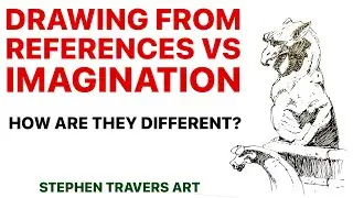 Drawing from References vs Imagination