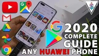 How to Install Google Play Store/Google Apps on Huawei P40 Pro - BEST WAY in 2020! 🇱🇰