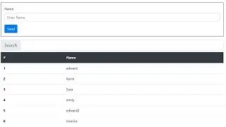 Filterable List | Firebase | Bootstrap | ES6  | Javascript