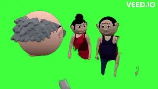 PAAGAL BETA 02 Jokes CS Bisht Vines Comedy Green Screen Cartoon |  No Copyright GreenScreen Video