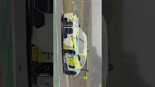 British GT Ram Racing BMW M4 GT3 Fastest on test day at Donington Park 05/09/24.