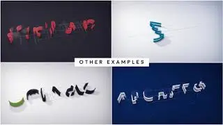 AE CS6 Template – Architect Stroke Logo