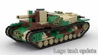 Lego 1:35 Experimental 12cm SPG Update (8-9-2020)