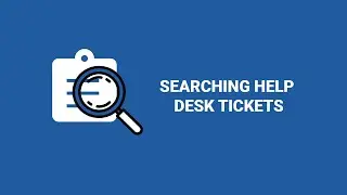 Searching Help Desk Tickets - ngDesk Tutorial