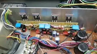 Sony TA 313,  ремонт и доработка. Как и чем заменить оригинальную микросборку, вышедшую из строя.