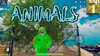 Animals - maroon 5 | iphone 7 | bgmi montage :) :-)
