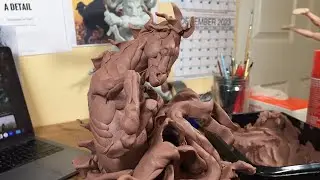 Clay Sketching 3: Kelpie