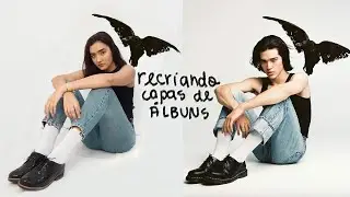 recriando fotos de capas de álbuns + criando uma capa 💿 (com o a50 da samsung)