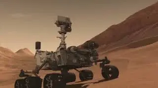 Mars Science Laboratory Curiosity Rover Animation