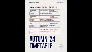 Registration for the next term is now open!