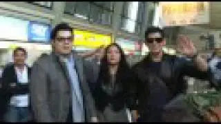 KC, Richard and Raymond Leaving Vienna