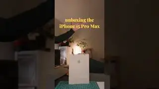 Unboxing The New iPhone 15 Pro Max