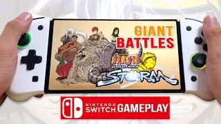 NARUTO: ULTIMATE NINJA STORM | Nintendo Switch DOCKED OLED GAMEPLAY
