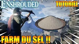 ENSHROUDED | RÉCOLTER DU SEL [TUTORIEL] !!