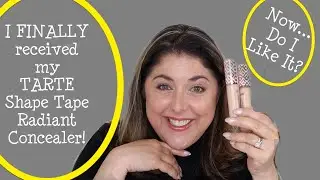 NEW Tarte Shape Tape Radiant Concealer!