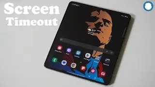 How To Change Screen Timeout On Galaxy Z Fold 6 Cover Screen