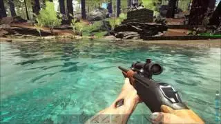 Диплодок такси приручение The Island / ARK Survival Evolved