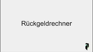Einen Rückgeldrechner für Bargeld mit Python entwickeln