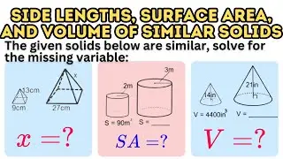 Surface Area and Volume of Similar Solids