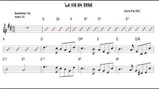 La Vie En Rose~ Sax Tenor