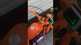 Электро мотоцикл детский, харлей, свет, звук, дым выхлопной трубы