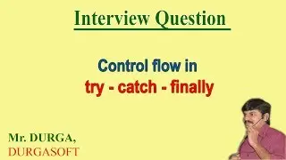 Control flow in try catch finally (Java Exception Handling)