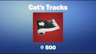 Cat's Tracks | Fortnite Wrap