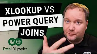 XLOOKUP vs Power Query Joins