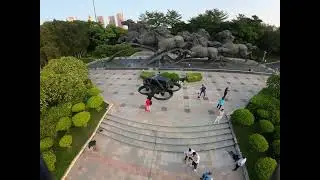 DJI AVATA VS DJIAVATA aerial dogfight!  #DJIAVATA 2機による空中戦追いかけっこ