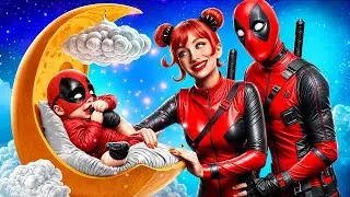 Deadpool vs Super-Héros à l’école! Comment Devenir un Super-Héros?!