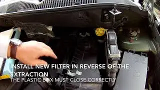Jeep Compass Patriot Engine Air Filter Replace