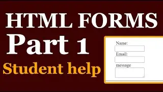 Create an HTML Form and Style it with CSS