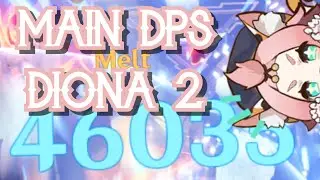 I returned to genshin and decided to try main DPS Diona again