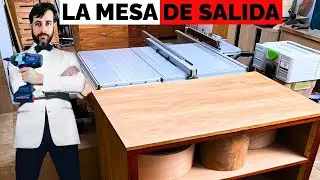 ‼️ BANCO DE TRABAJO para la sierra de mesa. Fundamental en el TALLER DE CARPINTERÍA