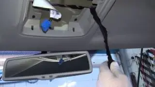 Разборка потолка на Skoda Yeti (Шкода Йети) шумоизоляция.