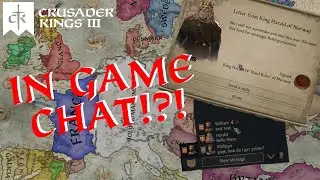 CK3: In Game Multiplayer Chat Mod!!!