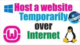 Host Your Localhost temporarily over Internet - Ngrok Port Forwarding on Windows