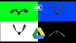 Dragon Fly - Green Screen | 4K Stock Footage | Free Download 2024