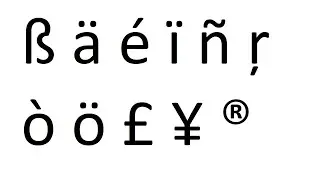 Adding accented characters or symbols to markdown or R markdown documents