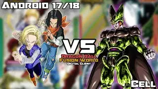 Green Android 17 Vs Red Cell | Dragon Ball: Fusion World TCG